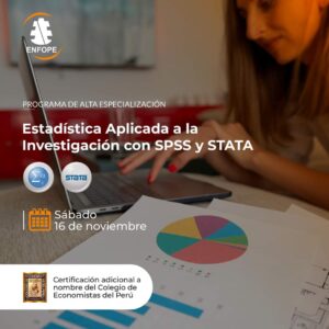 PROGRAMA DE ALTA ESPECIALIZACIÓN EN ESTADÍSTICA APLICADA PARA LA INVESTIGACIÓN CON SPSS Y STATA