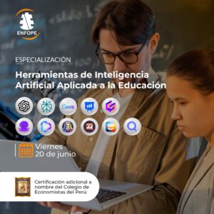 ESPECIALIZACIÓN EN HERRAMIENTAS DE INTELIGENCIA ARTIFICIAL APLICADA A LA EDUCACIÓN