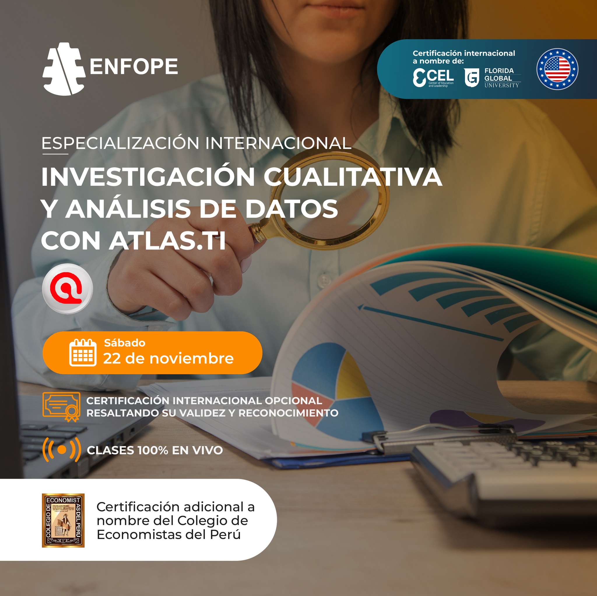 ESPECIALIZACIÓN INTERNACIONAL EN INVESTIGACIÓN CUALITATIVA Y ANÁLISIS DE DATOS CON ATLAS.TI