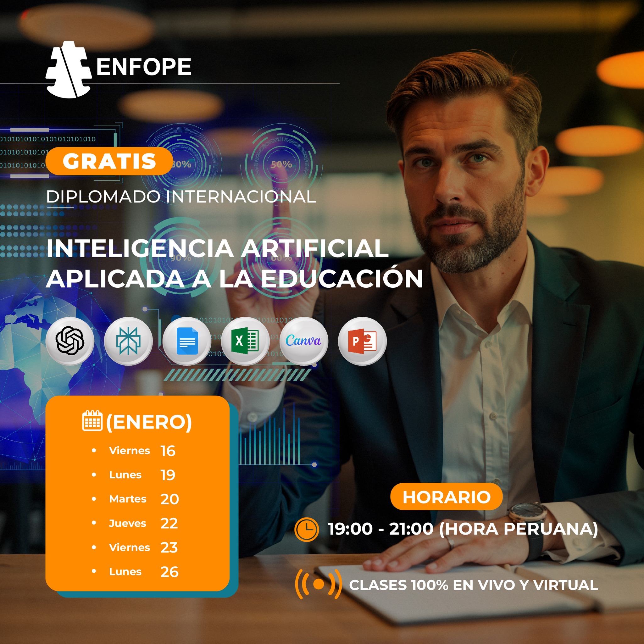 DIPLOMADO INTERNACIONAL EN INTELIGENCIA ARTIFICIAL APLICADA A LA INVESTIGACIÓN