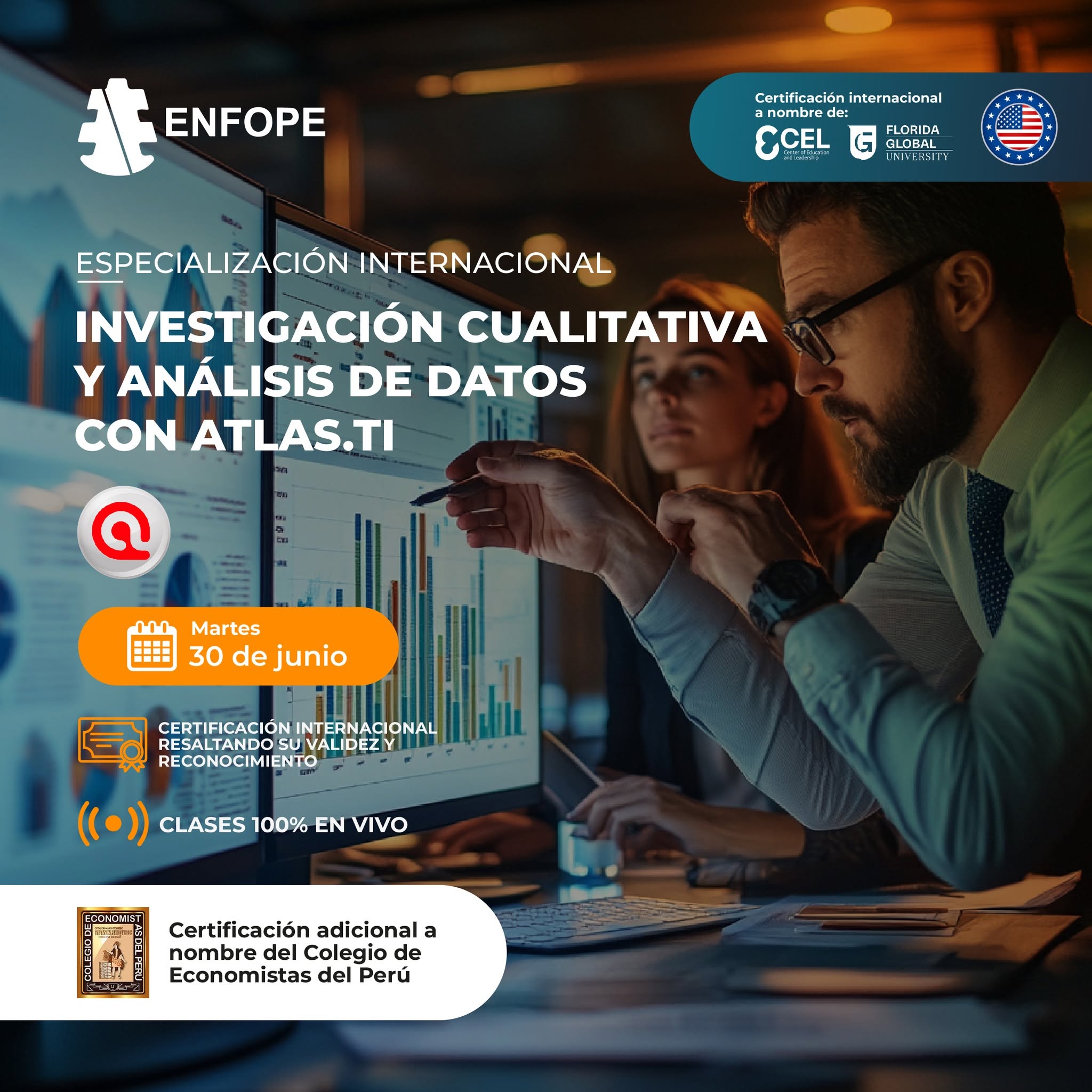 ESPECIALIZACIÓN INTERNACIONAL EN INVESTIGACIÓN CUALITATIVA Y ANÁLISIS DE DATOS CON ATLAS.TI