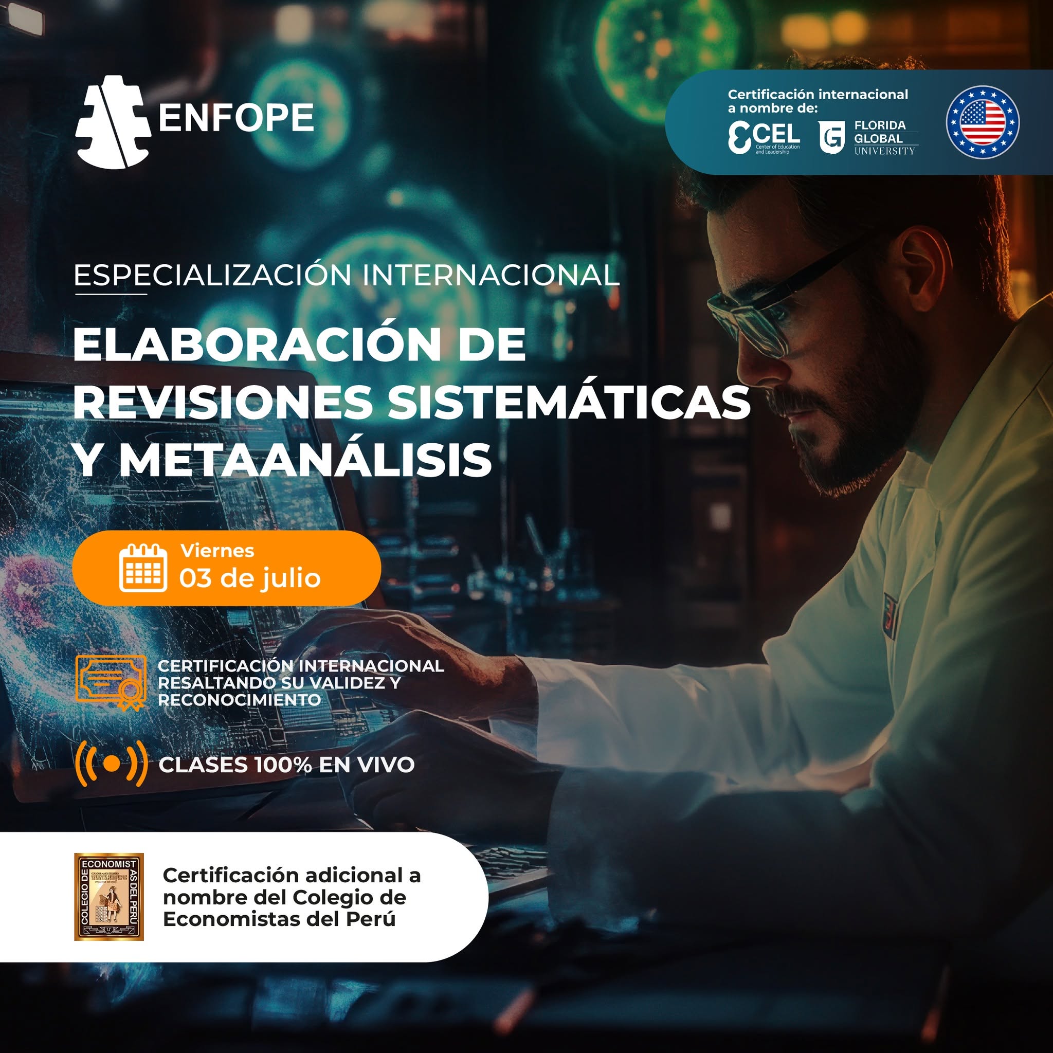 ESPECIALIZACIÓN EN ELABORACIÓN DE REVISIONES SISTEMÁTICAS Y METAANÁLISIS